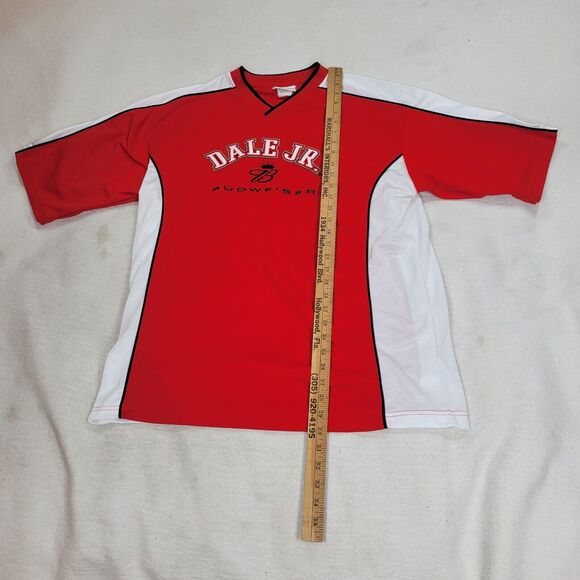 Vintage Chase Dale Earnhardt Jr Jersey Shirt Budweiser Beer Racing Nascar Racing - Picture 6 of 11